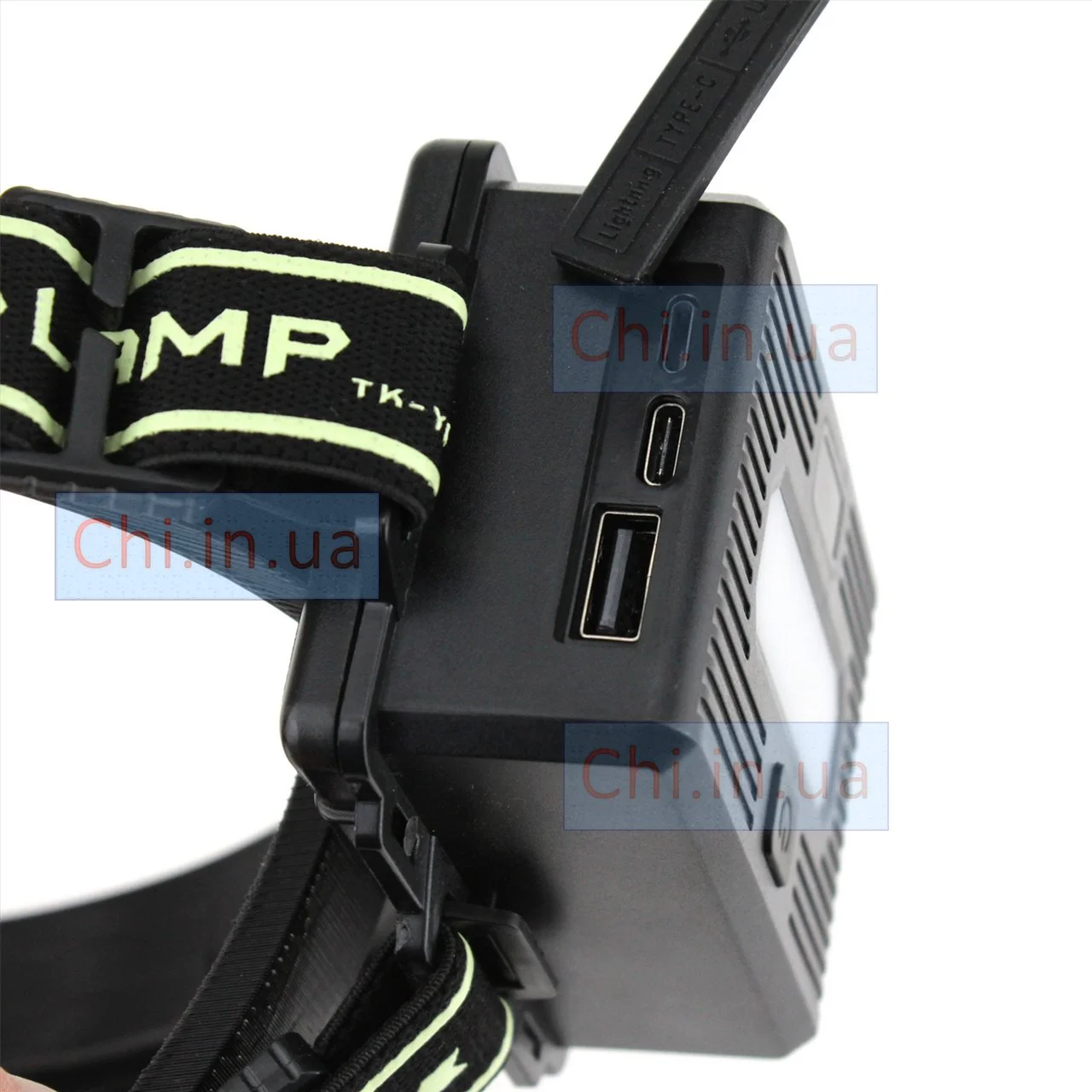 Zoom и Power Bank налобного фонаря TD-X1-TG-60W