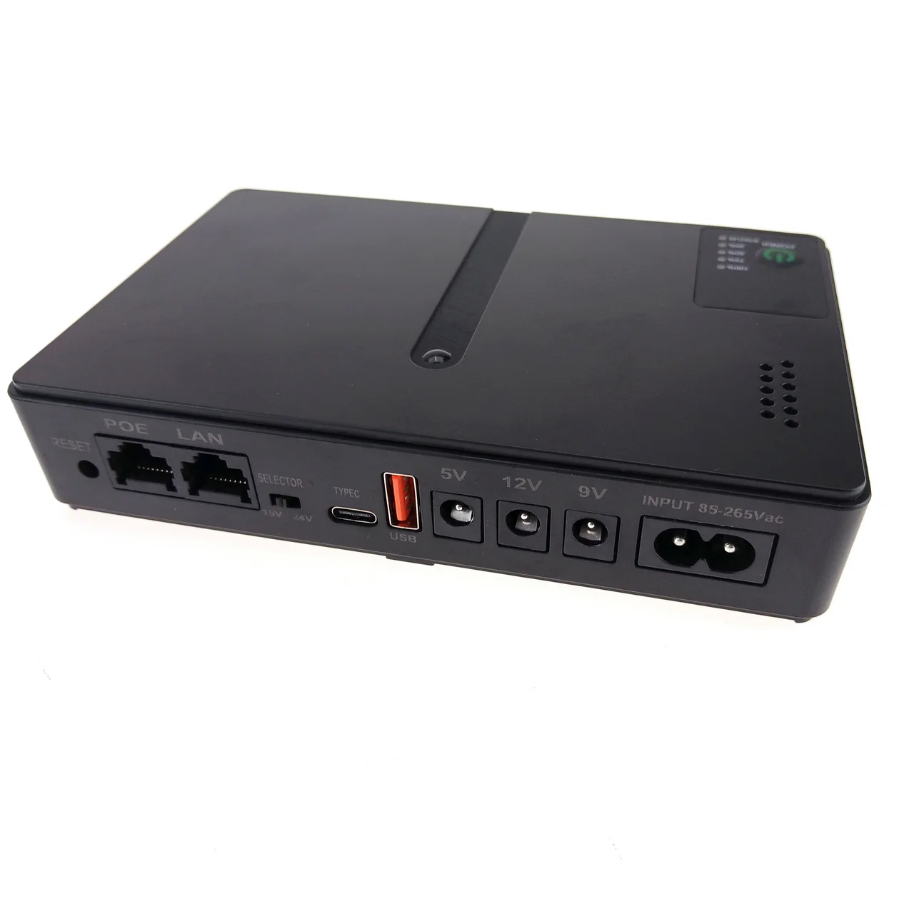 UPS DC1018L со сменными аккумуляторами 18650 и блоком питания 12В 3А