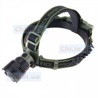 Фонарь налобный 8099 PM10-TG 1x18650 или 1х21700 Type-C зум облегченный